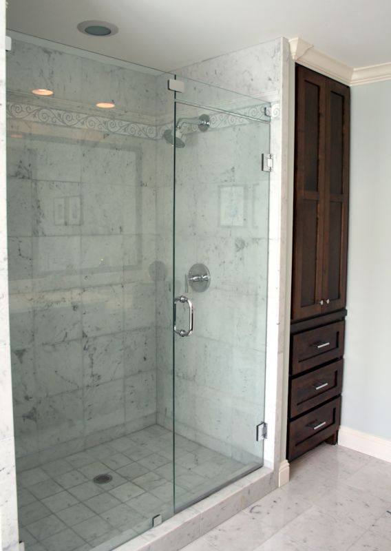 Finished Modern Shower